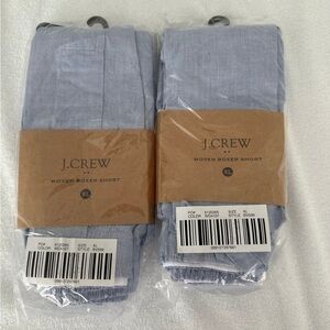 J. Crew Light Blue Woven Boxers